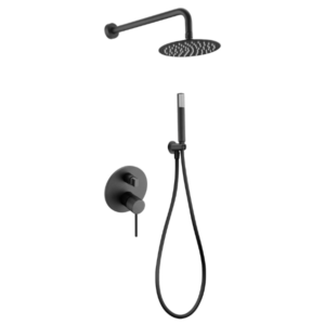 Σύστημα Ντους Εντοιχισμού (Τοίχου) Minimal EXCEL 170125115 Matte Black