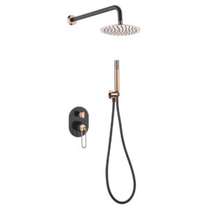 Σύστημα Ντους Εντοιχισμού (Τοίχου) Mona EXCEL 170125424 Rose Gold