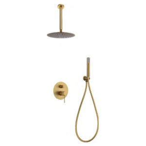 Σύστημα Ντους Εντοιχισμού (Οροφής) Viento EXCEL 170135545 Gold