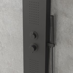 Στήλη Υδρομασάζ Nero A7304B Karag - Image 2