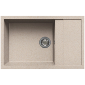 Ένθετος Γρανιτένιος Νεροχύτης 78x50cm Unico 310 Avena G51 Elleci - Image 2