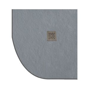 Ντουζιέρα Τετράγωνη Υψηλής Αντοχής 90x90cm Pietra Cemento Karag - Image 4