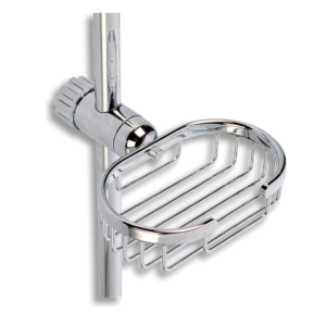 Σαπουνοθήκη Μεταλλική Για Στήλη Χρωμέ Metalia Shower 6080.0 Ferro - Image 1