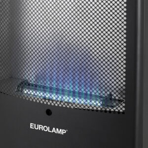 Σόμπα Υγραερίου Μαύρη Blue Flame 3.8KW Με Regulator EUROLAMP - Image 2