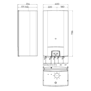 Λέβητας Αερίου Συμπύκνωσης Aeterna 25 FC Step - Image 4