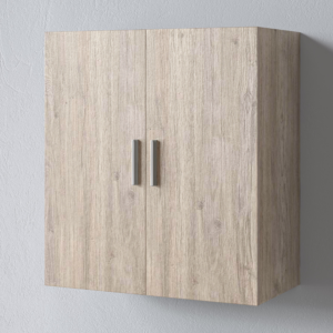 Ντουλάπι Μπάνιου (Πλυντηρίου) Alon 5 Beige Oak 3CWM060BO0 60x70x31 - Image 1