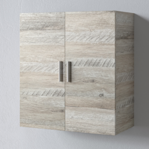 Ντουλάπι Μπάνιου (Πλυντηρίου) Alon 5 NATURAL OAK 3CNA060NA0 60x31x70 - Image 1