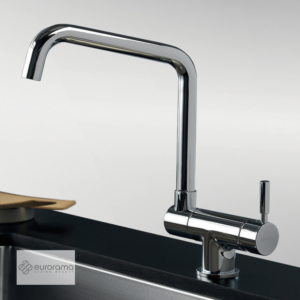 Μπαταρία Νεροχύτη Παραθύρου Σπαστή Design Chrome Eurorama | 202-13700-100