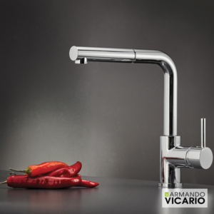 Μπαταρία Νεροχύτη Fluo Chrome Armando Vicario | 214-18580-100